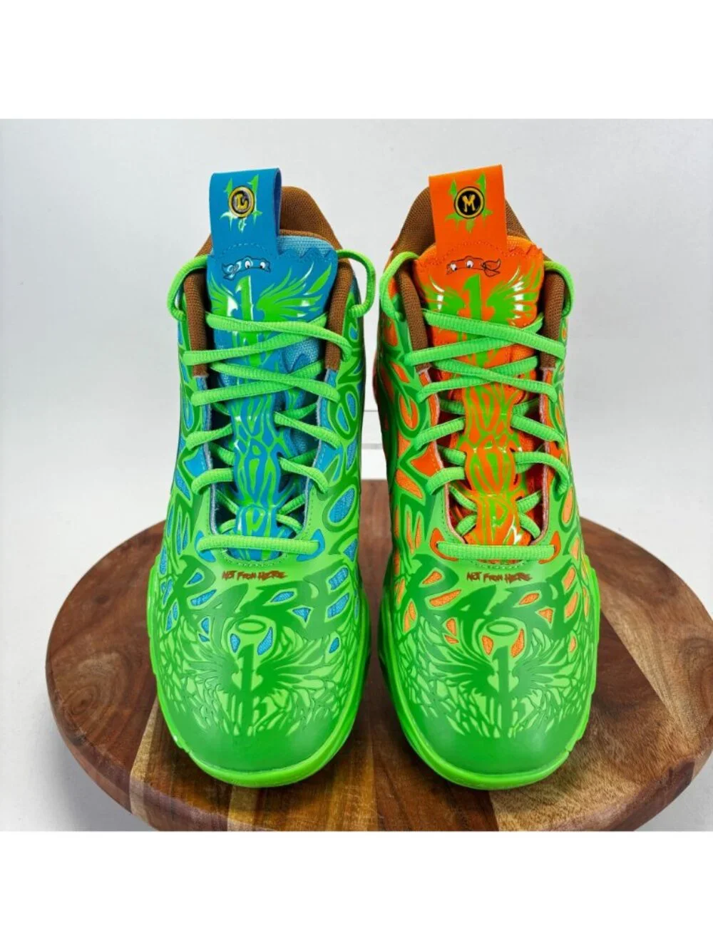 Puma Lamelo Ball MB 04 Mn 8.5 Teenage Mutant Ninja Turtles Leonardo Michelangelo